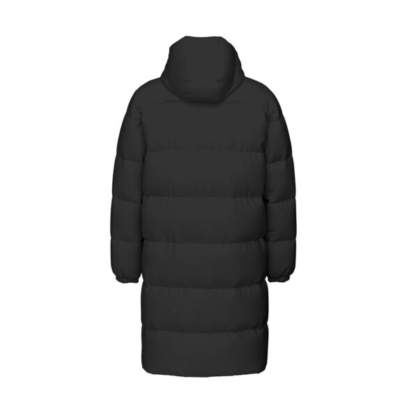 Unisex Long Down Jacket (Black) - Image 5